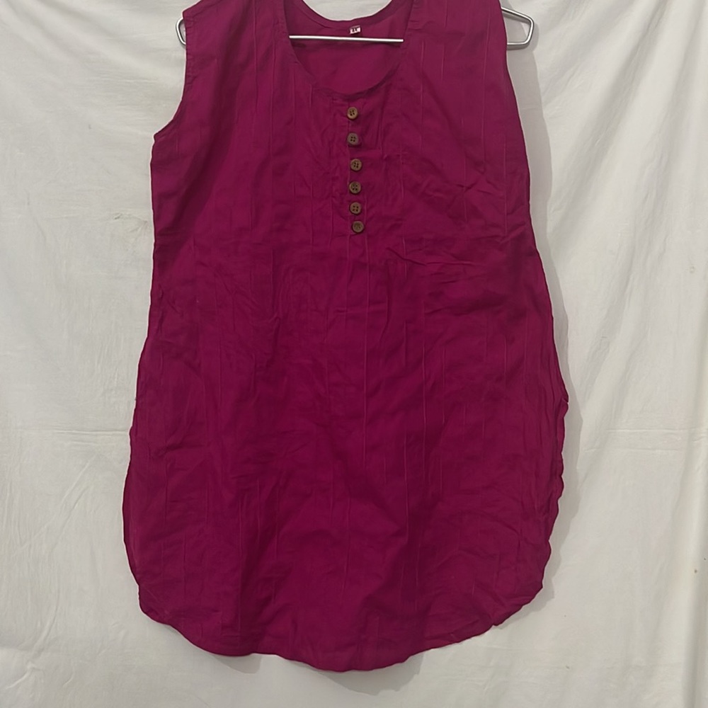 All New Stylish and fancy Hot pink Top in Size M - Picture 3 of 8